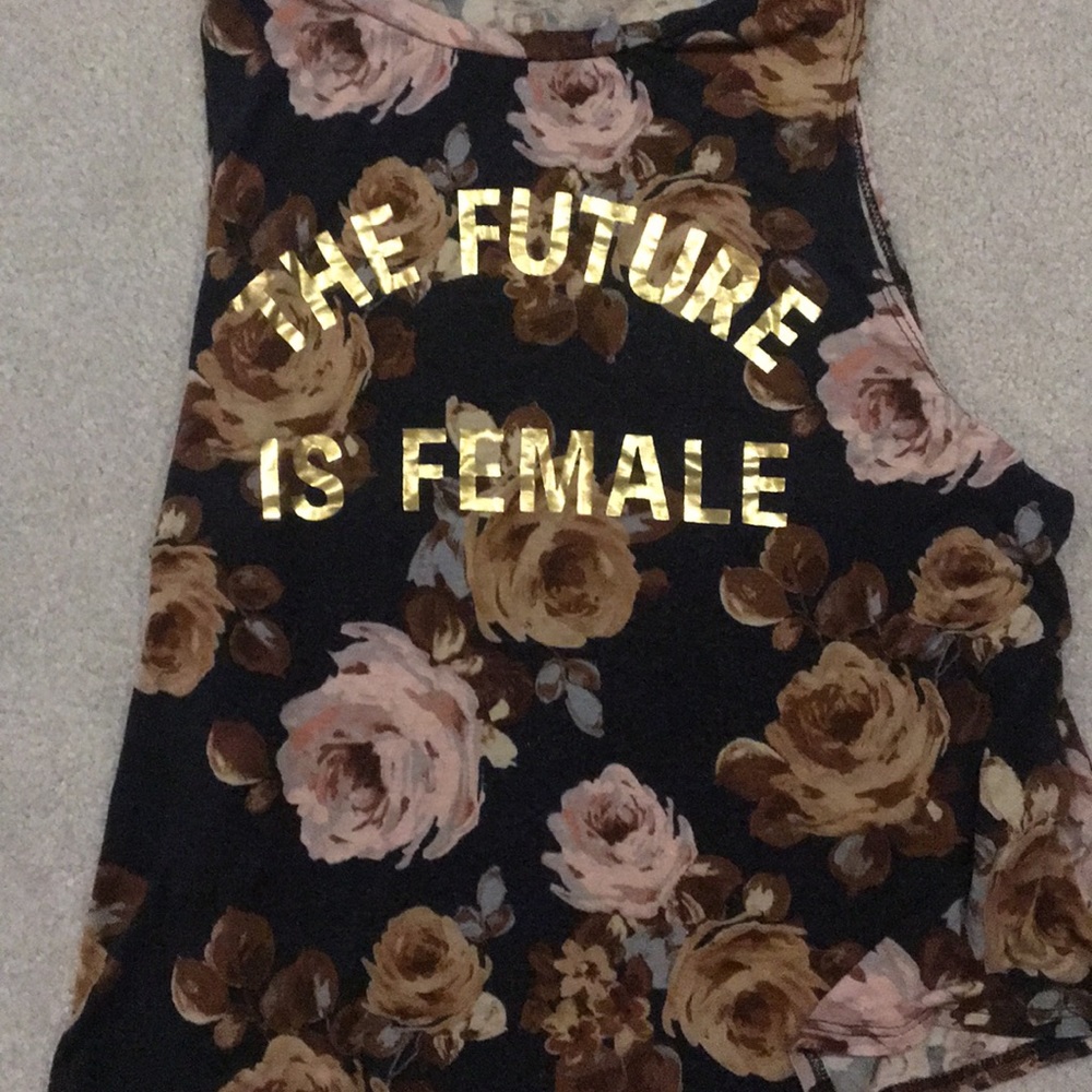 “the future is female” shirt